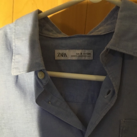 ZARA Linen blend - Boy’s shirt (9) - Picture 2 of 3